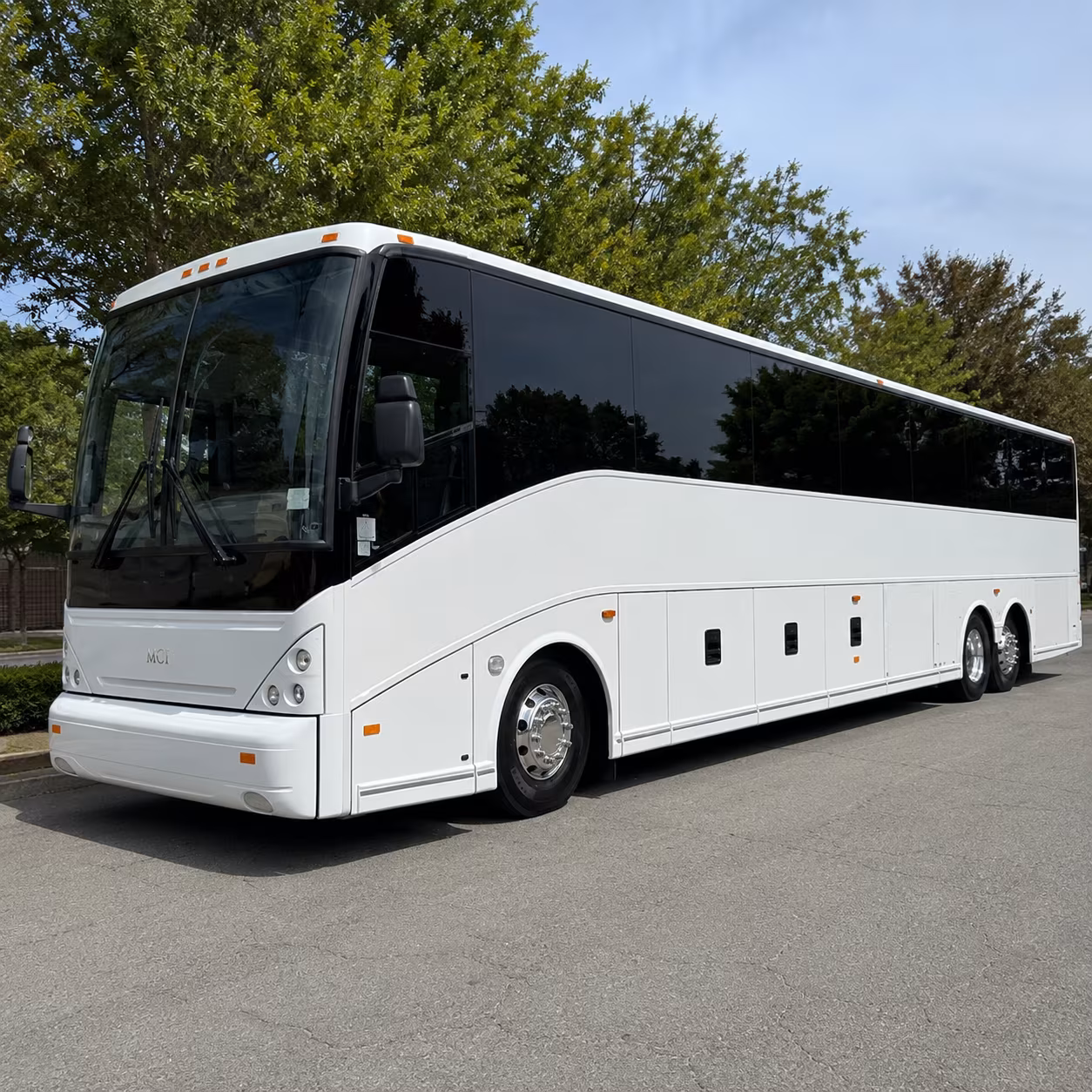 lakeland charter bus interior