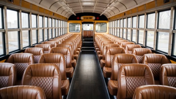 orlando school bus rental inside