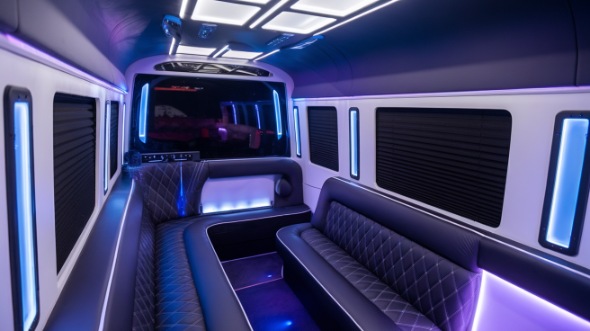 orlando sprinter limo rental inside