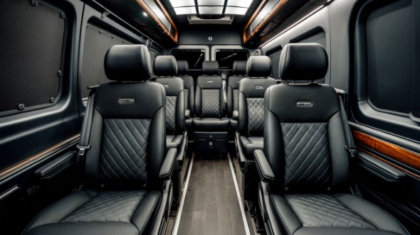 orlando sprinter van with driver interior